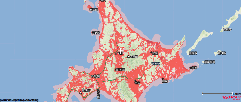 Softbank　北海道